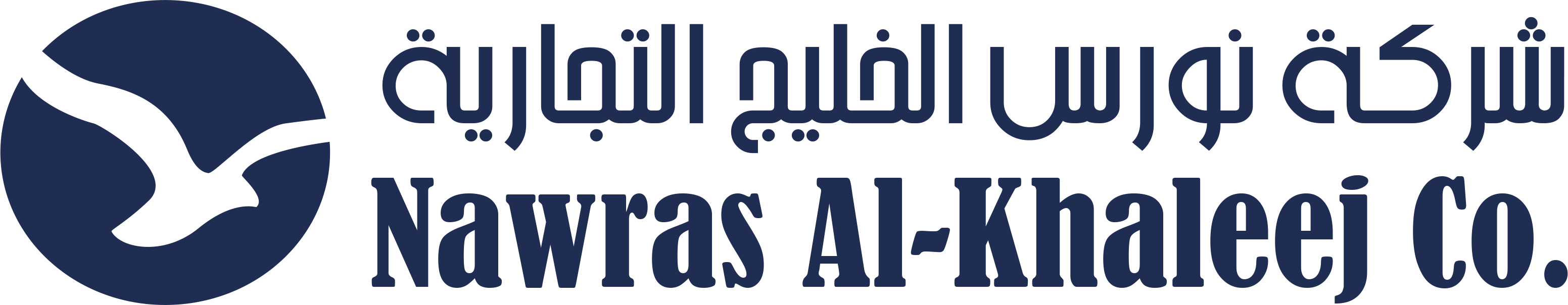 Nawras AlKhaleej Est logo